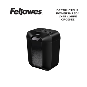 Powershred® LX45 Coupe Croisée